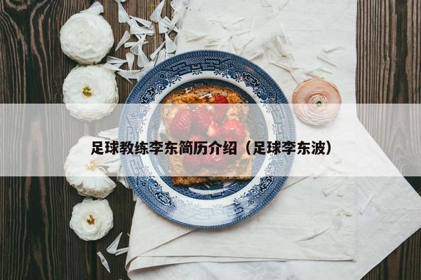 足球教练李东简历介绍（足球李东波）
