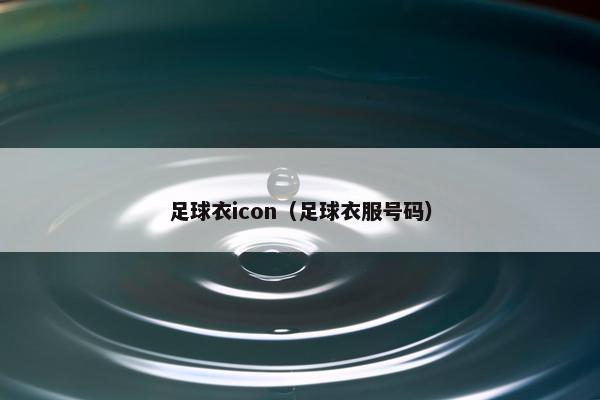 足球衣icon（足球衣服号码）