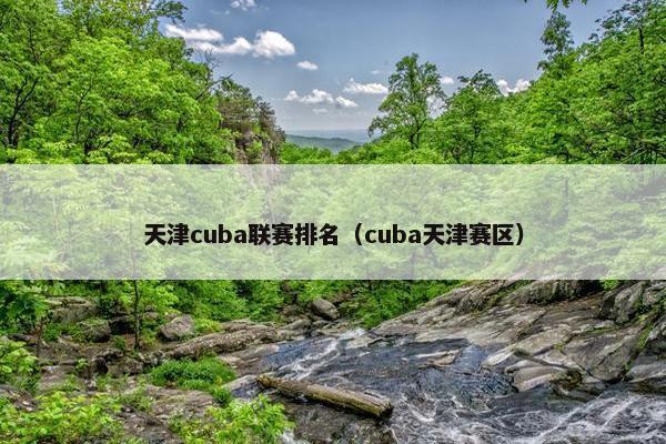 天津cuba联赛排名（cuba天津赛区）
